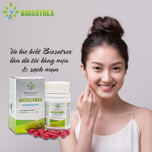 Review Viên Uống Trị Mụn Biosotrex Của Mỹ Có Tốt Không?
